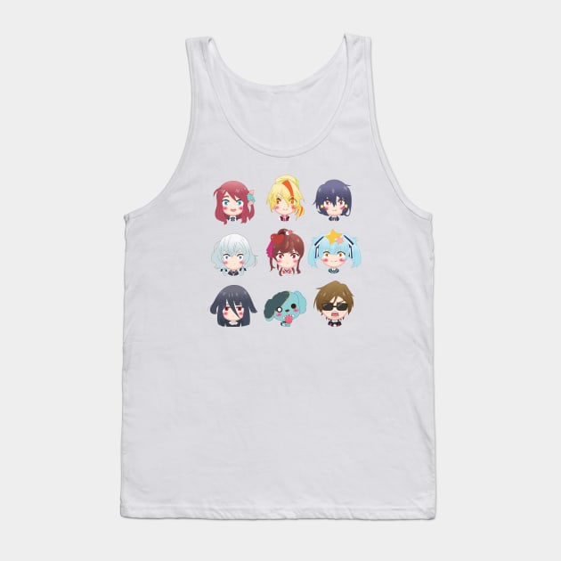 Zombieland Saga Tank Top by annimedit